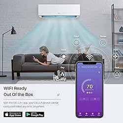 DELLA 12000 BTU Wifi Mini Split Air Conditioner