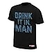 WWE Chris Jericho Drink It in Man T-Shirt Black XL