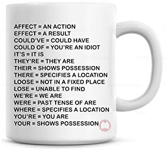 Miss Accessories LLC Grammar Correction Coffee Mug