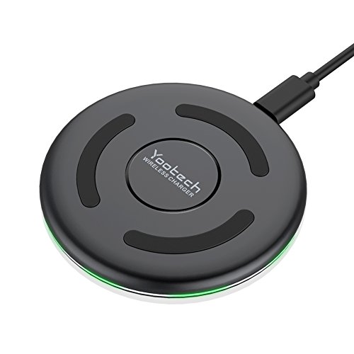 Yootech Wireless Charger,10W Max Fast Wireless Charging Pad Compatible