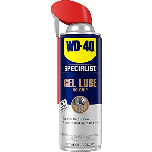 WD-40 Specialist Gel Lube with SMART STRAW SPRAYS 2 WAYS, 10 OZ