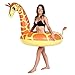 Giraffe Manufacturing Pool Float - Over 6ft Inner Tube: Adult Inflatable Pool Floaties, Enjoy Your Pool Time in Style!