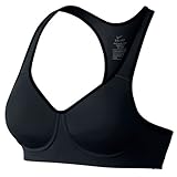 Nike Women's Dri-Fit Pro Rival Training Sports Bra-Black-34-DD