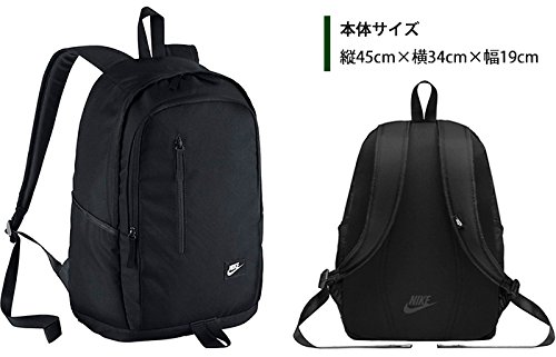 nike backpack blue white words Nike Minimalistic Fashion Logo Printing Full Print Large Capacity Fabric  Schoolbag Backpack Kid's Blue DQ5754-472