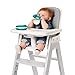 OXO Tot Transitions Soft Spout Sippy Cup with Removable Handles, Teal, 6 Ounce