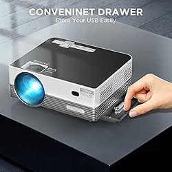 Native 1080P WiFi Bluetooth Projector, 8500L HD
