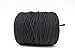 Vondrak T-Shirt Yarn 130 Yards of Fabric Recycled Yarn 1.5 lb for Crocheting and Knitting (Black)