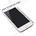 iPhone 6/6S Screen Protector [Front And Back],D&P Edge to Edge/Full Cover tempered glass screen protector For Iphone 6S [White]+ One anti fingerprint film for back side--3D Touch Compatible