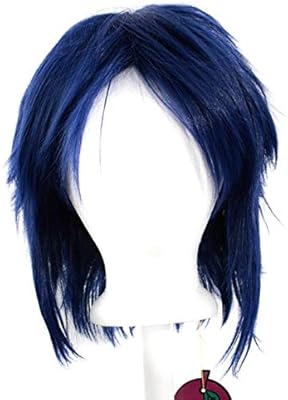 Amazon Com Touya Midinight Blue Visual Kei Shaggy Short Cut