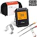 Bluetooth Meat Thermometer, For Grilling Wireless Remote Digital Cooking Thermometer With APP Smart Alarm Grill Thermometer for Kitchen Food Candy BBQ, Carrying Case (Comes with 2 Probes)