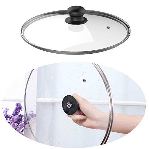 4 Pack Pot Lid Knobs,Sonku Universal Kitchen Cookware Lid Replacement Knobs Casserole Kettle Cover Glass Saucepan Lid Pot Holding Handles-Black - Thumbnail 6