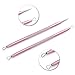 ELFINA Blackhead Tweezers Extractor Extraction Tool, Pimple Popper Tool, Acne Comedone Pimple Extractor, Blackhead Remover Kit, Pink