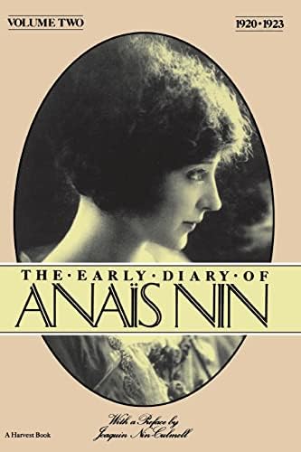 Amazon.com: The Early Diary of Anais Nin, Vol. 3 (1923-1927