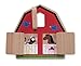 Melissa & Doug Peek-a-Boo Barn Wooden Baby and Toddler Toy