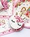 Unicorn Party Supplies Set - Serves 16 - Perfect For Birthday Girls, Baby Showers, and First Birthday Party Favors -Original sleepy Unicorn Party Supply Set by Funky Fledgling