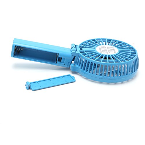 BYNNIX Foldable Handheld Mini Fan USB Power Rechargeable Battery Operated Hand Bar Fans