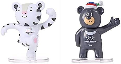 公式 18 ピョンチャン オリンピック マスコット スホラン バンダビ フィギュア セット 7cm フィギュア ドール 通販 Amazon