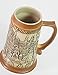 Beer Stein by HauCoze German Beer Stein Mug Drinking Tankard Handmade Gifts Souvenirs Engraved Ancient City Landscape Relief Food Safe Approved Giftbox 1 Litre