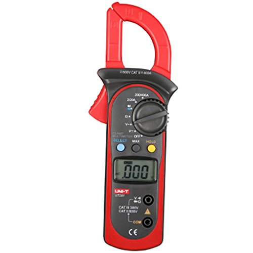 Zerama UNI-T UT201 AC 400A-600A Digital Clamp Multimeter AC/DC Voltage Detector AC Current Resistance/Ohm Meter Tester