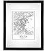 Boston Poster Boston Map of Boston Art Minimalist Poster City Map Posters Massachusetts Map Black and White Map Wall Art Map Art Scandinavian Poster 8x10