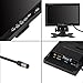 Tontec 7 Inch High Resolution 1024 * 600 TFT LCD Screen Display Monitor for Raspberry Pi 2B B B+ with HDMI VGA Input, DVD VCR Car Rearview Headrest Monitor with Remote HDMI Cable