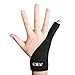 MEKO Artist Gloves, Palm Rejection Glove for Drawing Tablet, iPad Sketching Glove, Suitable for Left and Right Hand (Small)