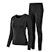HEROBIKER Thermal Underwear Women Ultra-Soft Set Base Layer Top & Bottom Long Johns with Fleece Lined Winter Warm