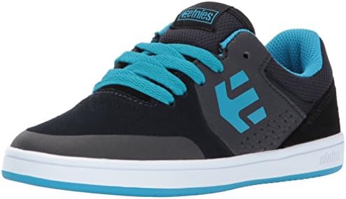 Etnies Shoes Kids Unisex-Kids Marana Skate Shoe, Navy/Black, 2.5C Medium US Big Kid