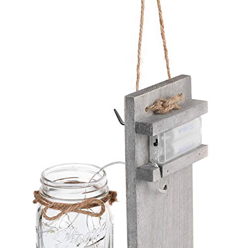 4 Chen+Mason+Jar+Sconces+LED