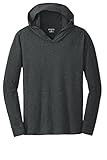 Kamal Ohava Men's Tri Blend Long Sleeve Hoodie T-Shirt, Big Sizes available