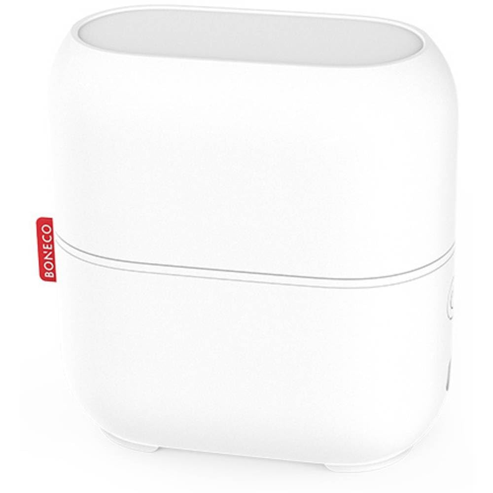 BONECO Ultrasonic Nebulizer U100 I Travel Humidifier I For 0.5 L PET Bottles I For Rooms up to 25 m² I Auto Shut-Off I 2 Power Levels I LED Lighting I Space Indicator (White)