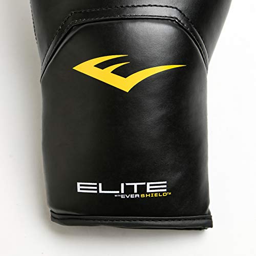 Everlast Elite Pro Style Training Gloves, Black, 14 oz Pricepulse