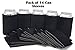 Blank Can Sleeves - Bulk Set of 14 Beer Sleeve / Neoprene Sleeves - For Can / Beer Cooler 12-16 OZ - Extra Thick Neoprene with Stitched Fabric Edges - Great for Weddings, Parties, BBQ - By Ombrace