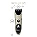 Dr.HeiZ Pet Grooming Clippers-Rechargeable Cordless Pro-cut Trimmer Kit for Dogs and Cats(Champagne Golden)