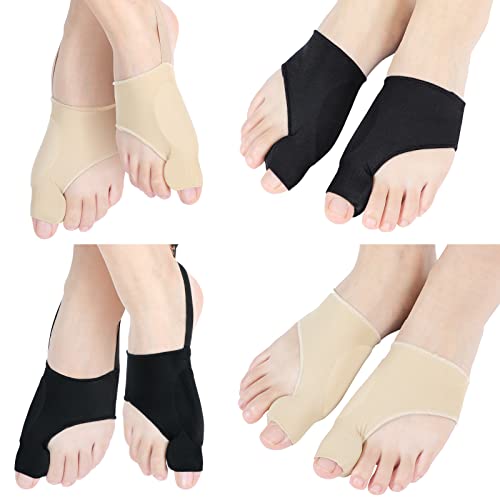 4 Pairs Bunion Corrector for Women and Men Orthopedic Bunion Corrector