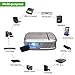 2019 Mini Wireless 3D DLP Projector Wifi Portable LED 3300 Lumens Support 1080P Full HD,USB,HDMI,Audio Jack,Battery,Auto Keystone for Phone Tablet TV DVD Laptop XBOX PS4 Home Theater Outdoor Moviethumb 4