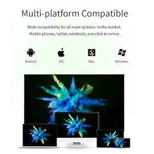 Adattatore Display HDMI Wireless 4K HDR, Adattatore Display HDMI Wireless Ricevitore Dongle WiFi 1080P Streaming con… - immagine 6