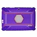 Transwon 7 Inch Kids Case Compatible with INONI Kids Tablet Android 6.0, Ainol Q88, TOPELOTEK 7, Dragon Touch Y88X Plus, Tagital 7 T7K, Contixo Kids Tablet K2 K3 - Purple