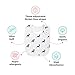 KiddyStar Organic Cotton Baby Bibs – Soft Teething & Drool Bib for Newborns & Toddlers – Hypoallergenic, Absorbent, Snaps