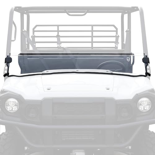 POKIAUTO Front Full Vented Windshield for Kawasaki Teryx Teryx4 2016-2025 at Amazon