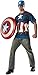Rubie's Marvel Men's Avengers 2 Age Of Ultron Adult Captain America T-Shirt and Mask, Multi, X-Large
