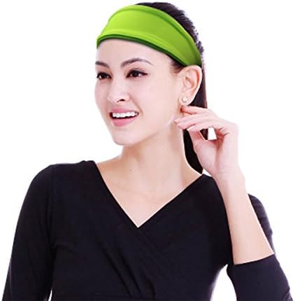 Mens Headband โ VIMOV Sports Hairband for Running, Yoga, Football, Basketball, Fitness, Cycling โ Stretchy Moisture Wicking Sweatband