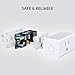 AUKEY Wi-Fi Smart Plug 4-Pack, Mini Smart Socket Compatible with Alexa, Google Assistant, IFTTT, or AUKEY Home App, No Hub Required
