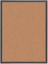 Bi-Office Cork Notice Board 60 x 40 cm Black MDF Frame Pin Board for Notes view 2