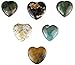 Fancy Agate Carved Heart Stone