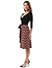 PattyBoutik Women's 2-in-1 Elbow Sleeve Textured Dress