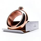 Women's Bracelet Bangle Flask - Classy Rose Gold Stainless Steel | Wearable Cute | Spill Proof | Festival Ready | Wine Alcohol | The Original 