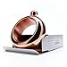 Women's Bracelet Bangle Flask - Classy Rose Gold Stainless Steel | Wearable Cute | Spill Proof | Festival Ready | Wine Alcohol | The Original 