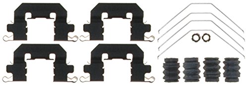 ACDelco 18K2104X Professional Front Disc Brake Caliper Hardware Kit with Clips, Springs, Seals, and Bushings