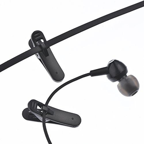 image for Blulu 20 Pieces Clips for Earphone Headphone Cable, Headset Wire Cord 